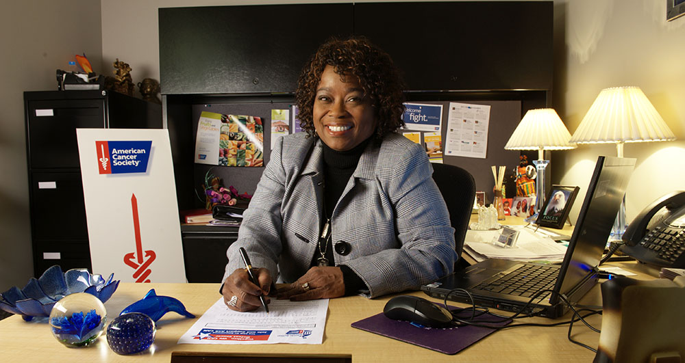 Pictured is organizational leadership alumna Jacquie Sledge. Photo by Jim Judkis.